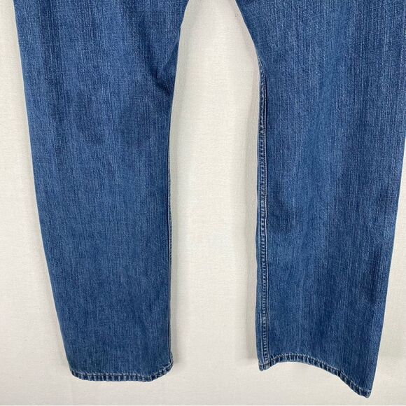 Levi’s Jeans Men’s 569 Straight Leg Loose Fit 5 Pocket Cotton Denim 36x34 STAINS - Picture 11 of 15